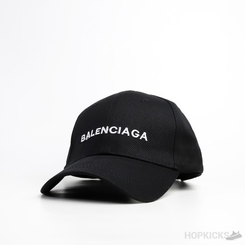 Balenciaga Logo Black Cap